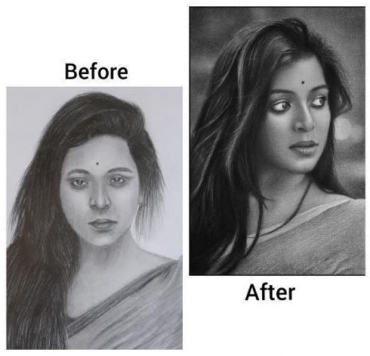 Learn to Draw Pencil Sketch in 8 Simple Steps - Pencil Perceptions