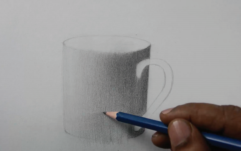 Black And White Matte Small Object Sketch Pencil Sketch