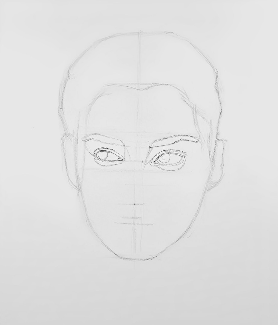 How to Draw a Man's Face - Really Easy Drawing Tutorial